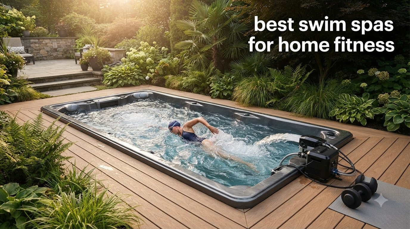 best swim spas for home fitness