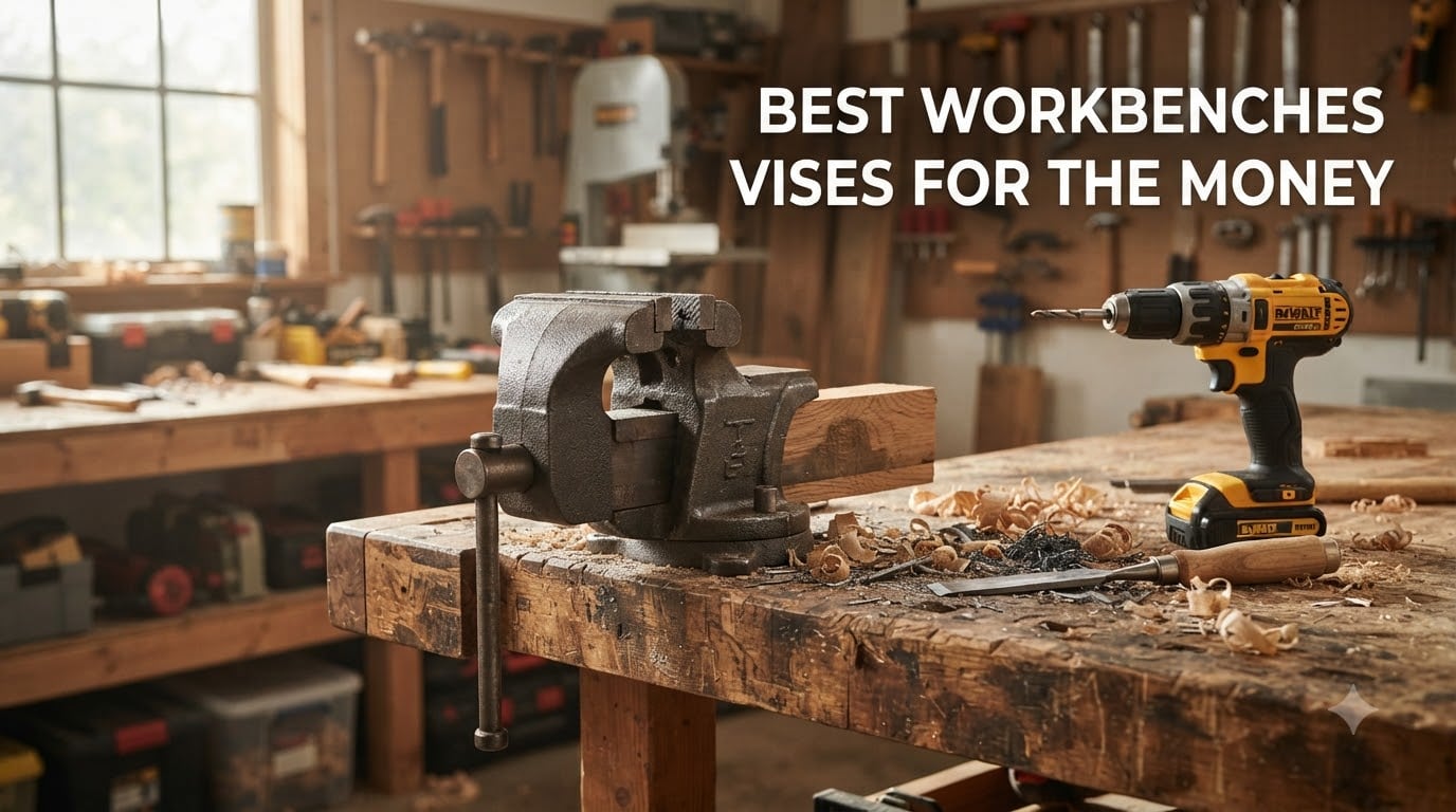 best workbenches vises for the money