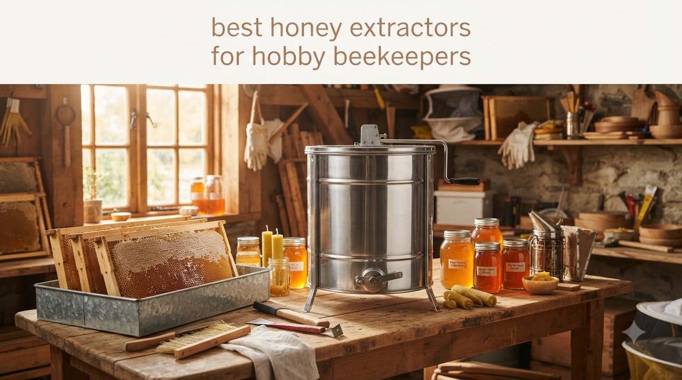 best honey extractors for hobby beekeepers