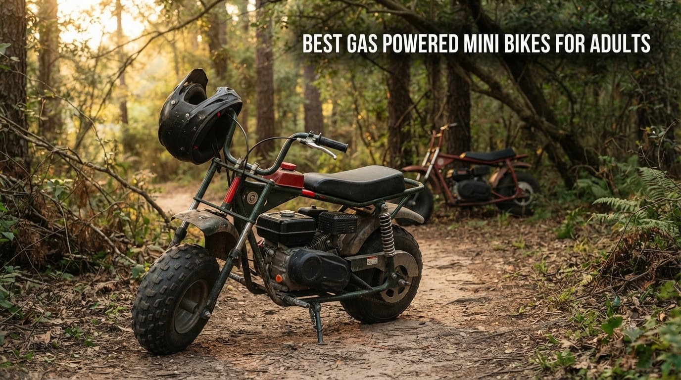 best gas powered mini bikes for adults