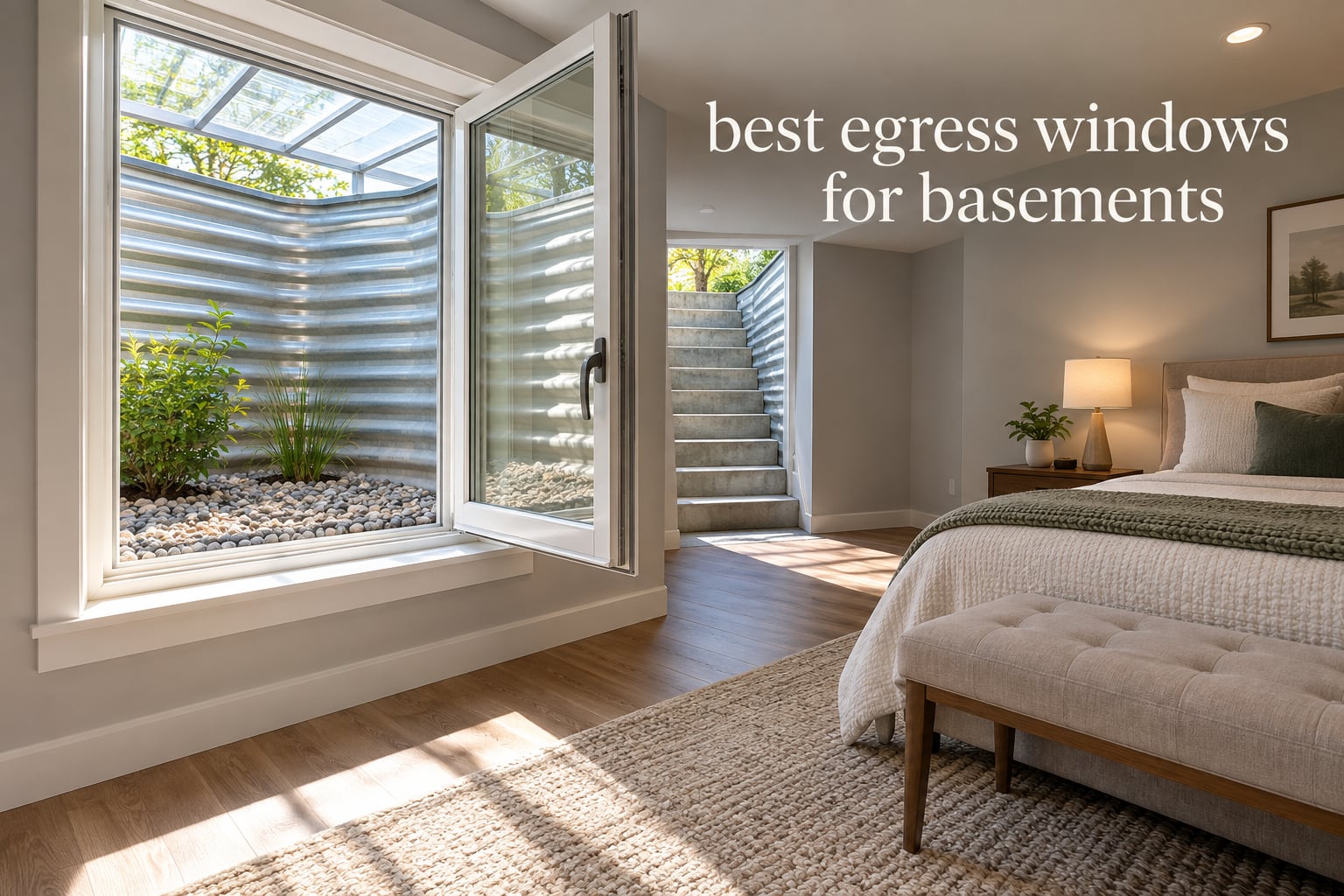 best egress windows for basements