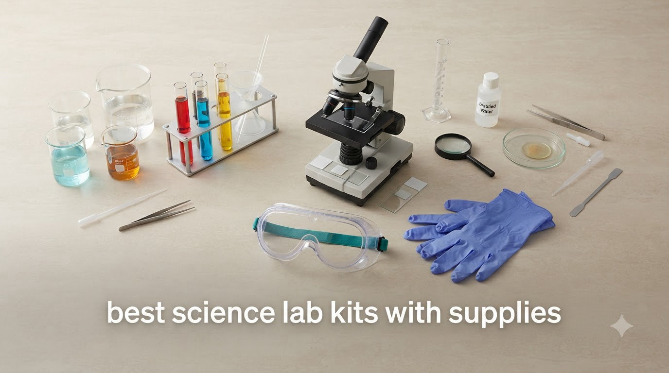 best science lab kits with supplies