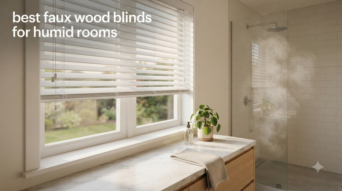 best faux wood blinds for humid rooms