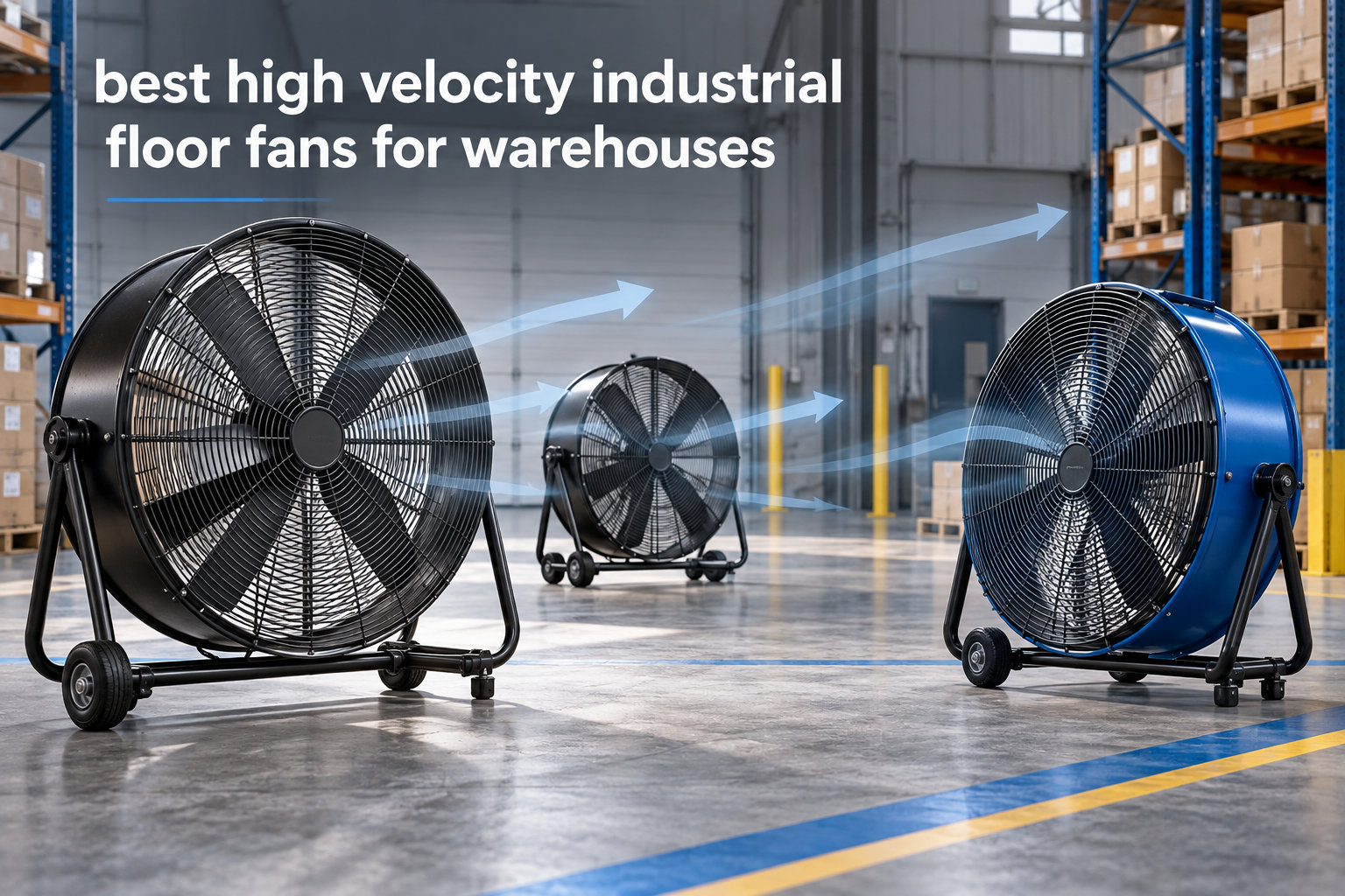 best high velocity industrial floor fans for warehouses