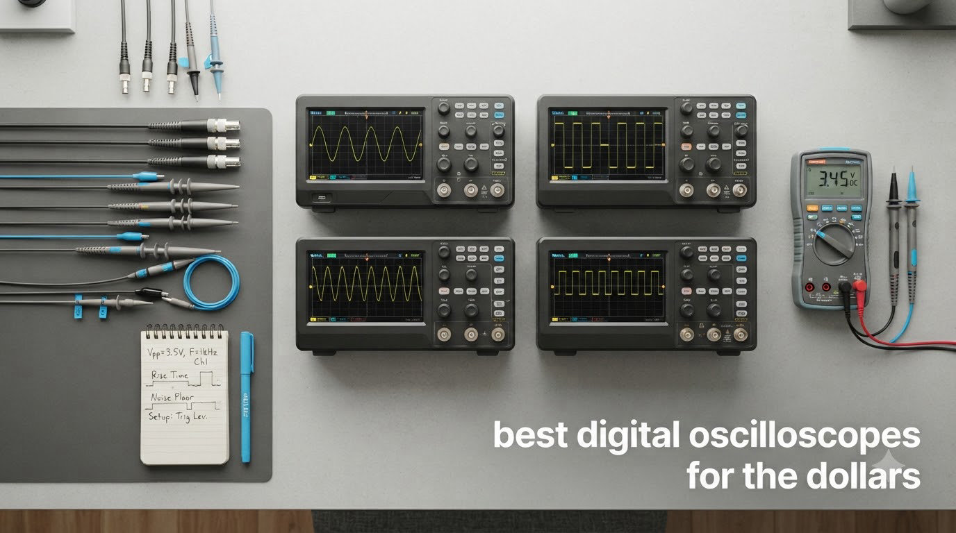 best digital oscilloscopes for the dollars