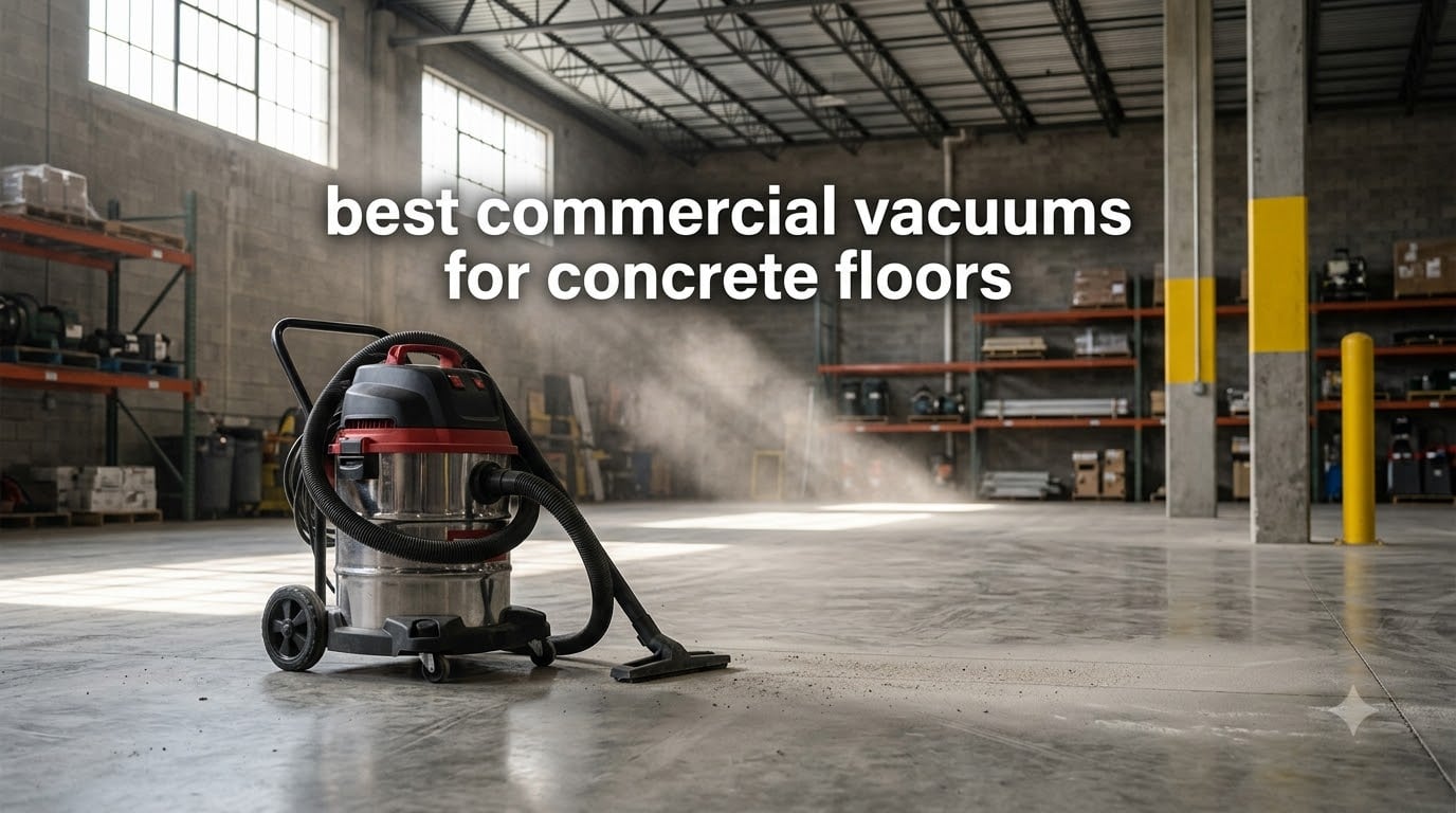 best commercial vacuums for concrete floors