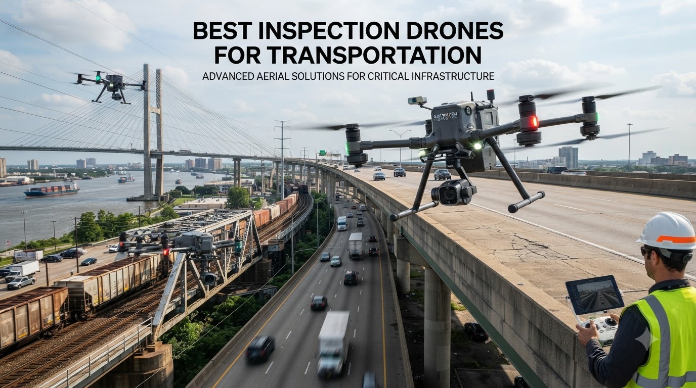 best inspection drones for transportation