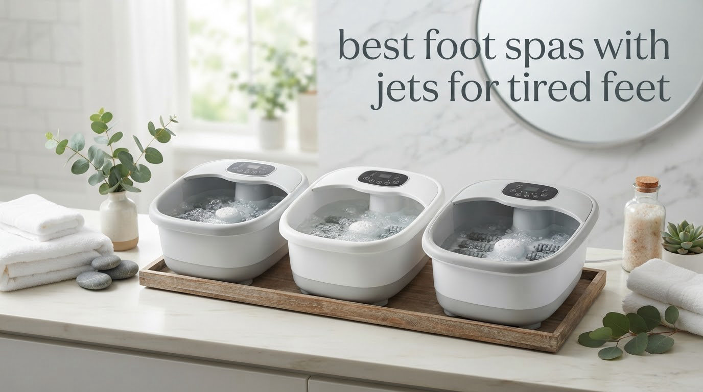 best foot spas with jets for tired feet