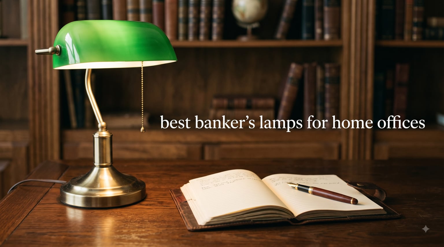 best banker's lamps for home offices