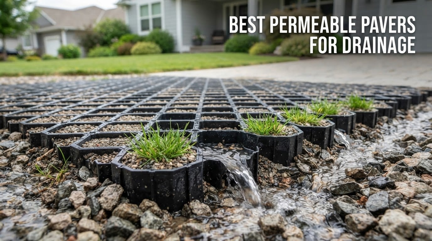best permeable pavers for drainage