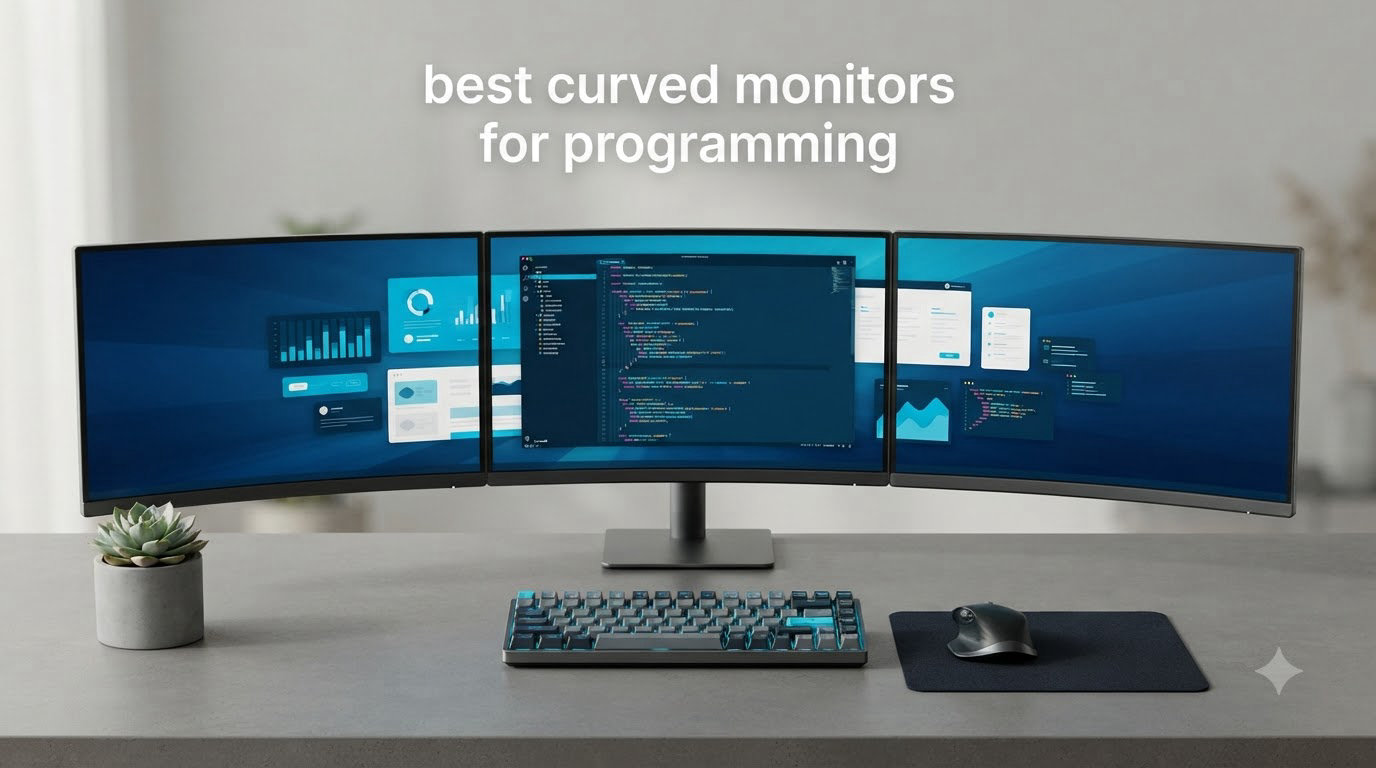 best curved monitors for programming
