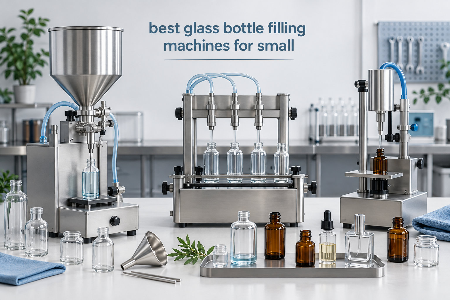 best glass bottle filling machines for small