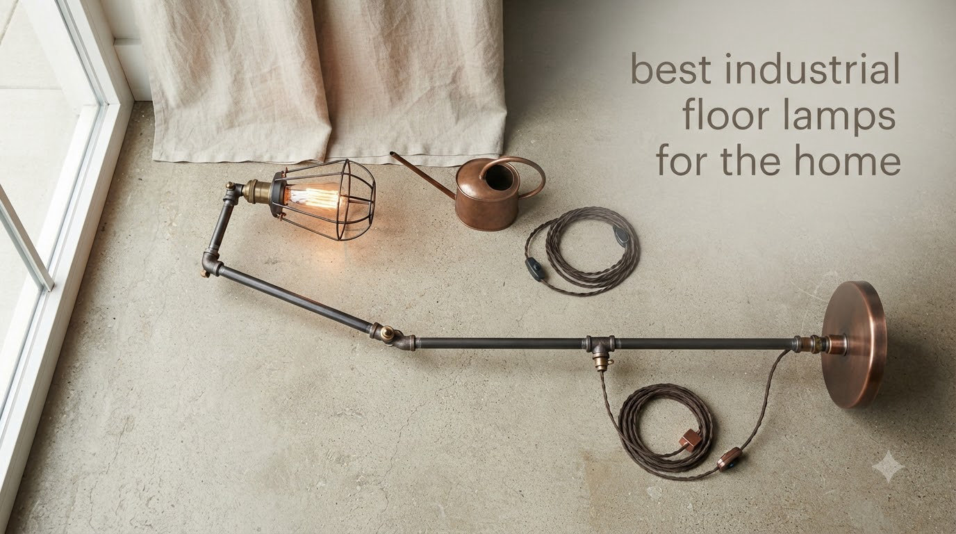 best industrial floor lamps for the home