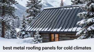 best metal roofing panels for cold climates