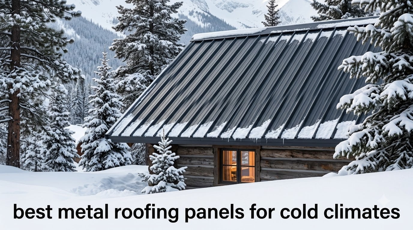best metal roofing panels for cold climates