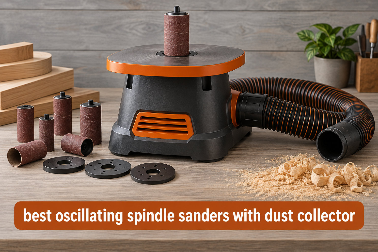 best oscillating spindle sanders with dust collector