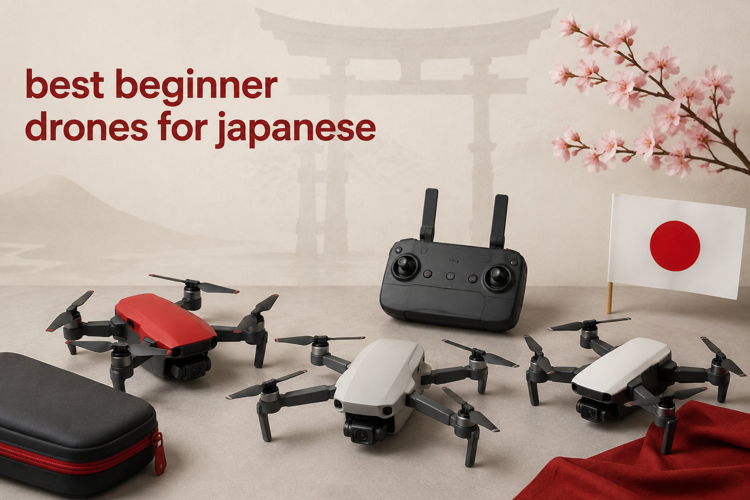 best beginner drones for japanese