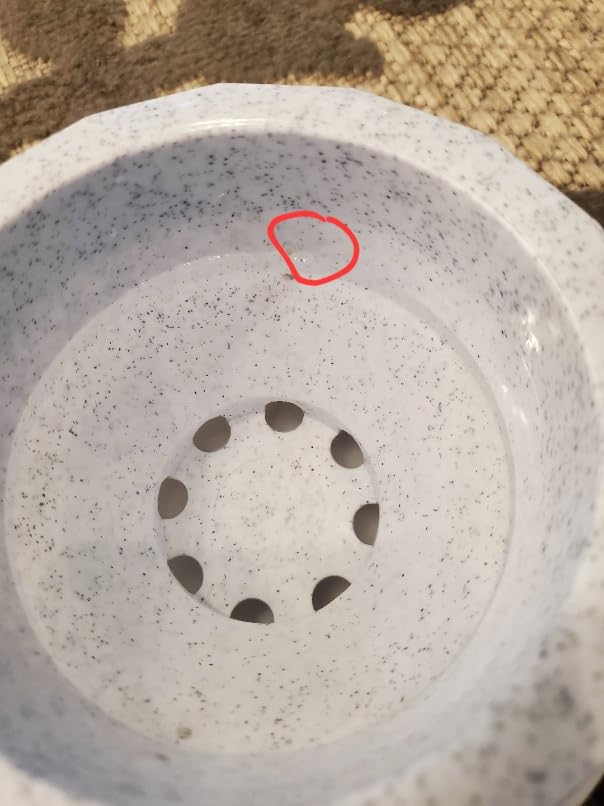 Lixit® Water Boy Portable Travel Dog Bowl - 3 Quart Spill Free Self Filling Pet Water Bowl - Made in USA (White, 1 Pack) customer photo 2