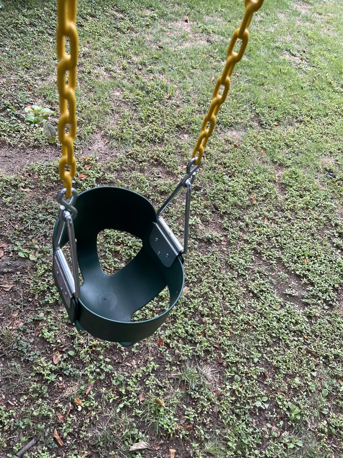 Eastern Jungle Gym Heavy-Duty High Back Full Bucket Toddler Swing, Green customer photo 2