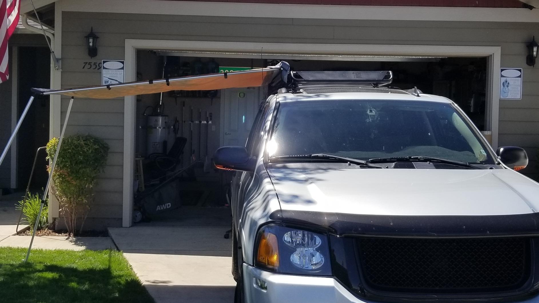 ARB 814301 Retractable Awning 1250 x 2100 mm 4x4 Accessories, self-Standing Retractable awnings fit onto the Side of Most roof Racks and roof Bars customer photo 2