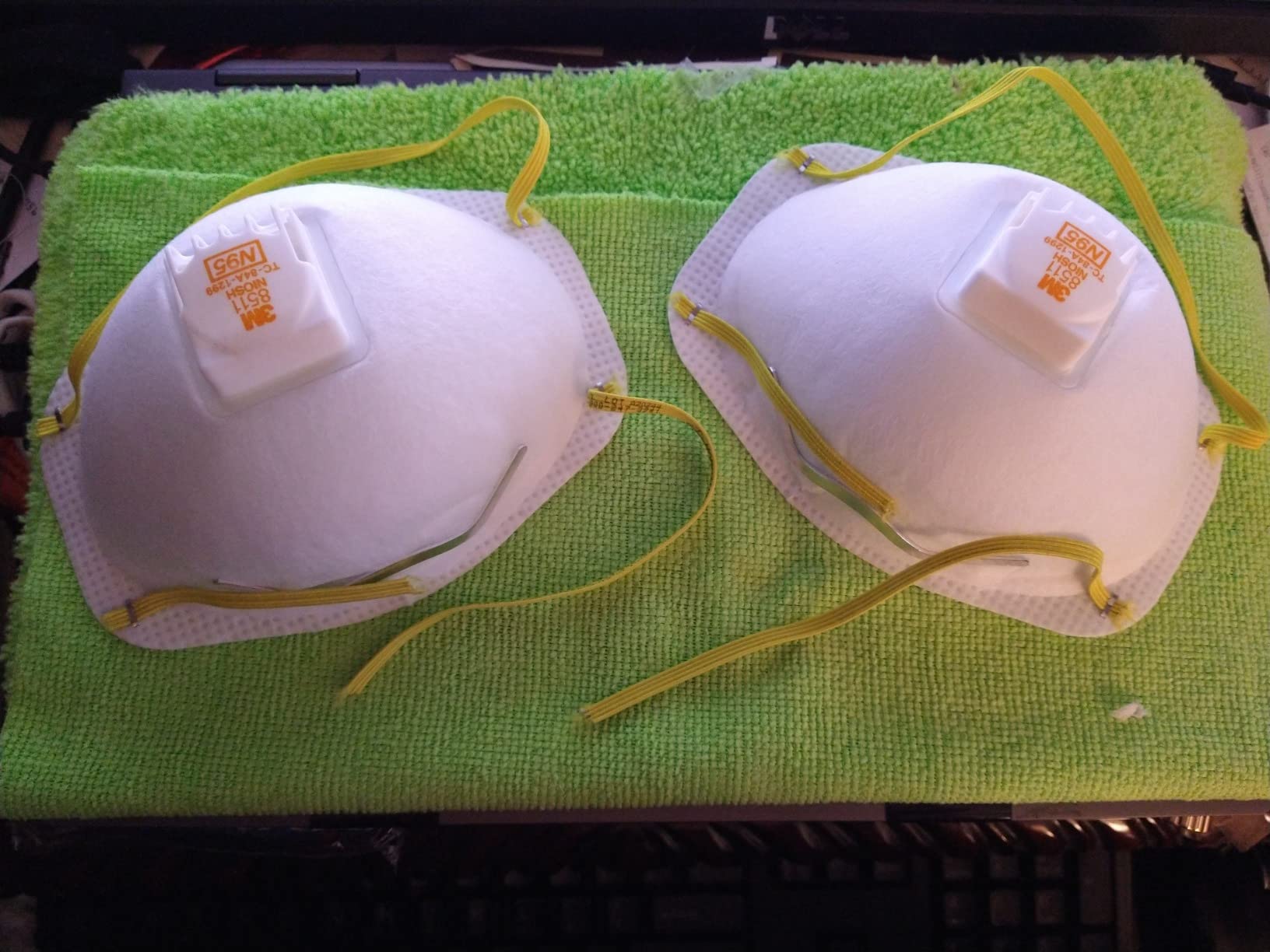 3M 8511 Drywall Sanding N95 Cool Flow Valved Disposable Respirator, 10-Pack customer photo 2