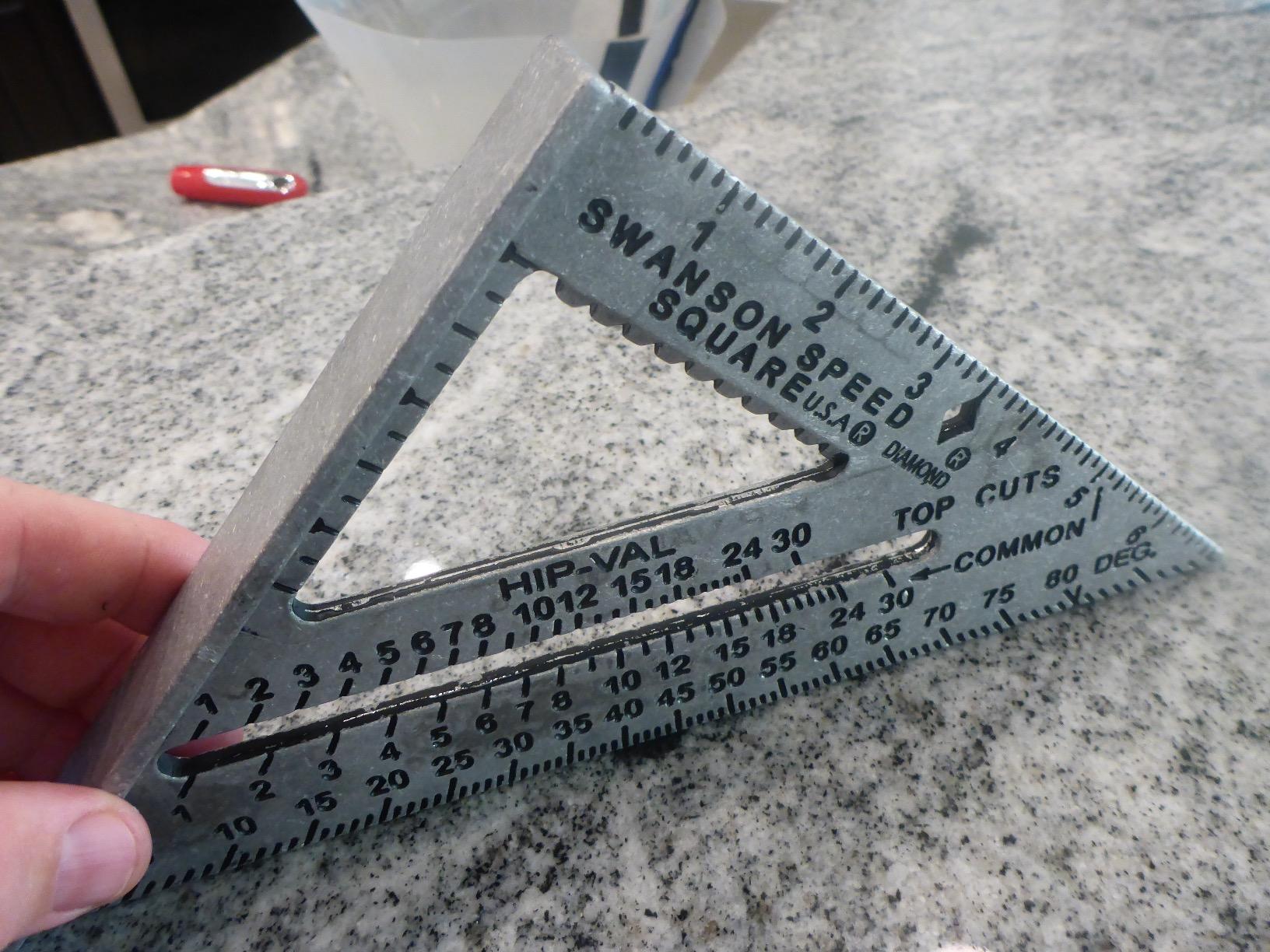 SWANSON S0101CB Speed Square Layout Tool with Blue Book and Combination Square Value Pack customer photo 1