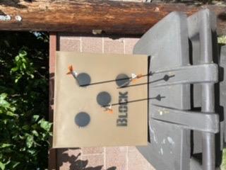 Block 6x6 Poly Fusion Archery Target 6-Sided, 18x18x16, Polyfusion Technology, Black customer photo 1