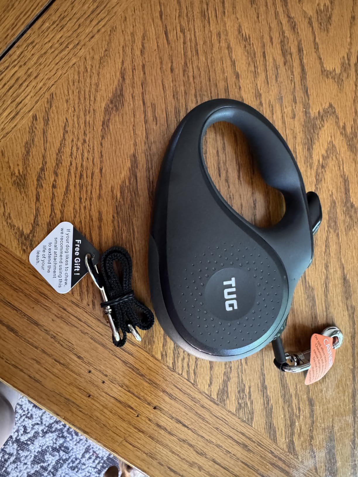 TUG Original Retractable Dog Leash, 16 ft (Medium, White) customer photo 1