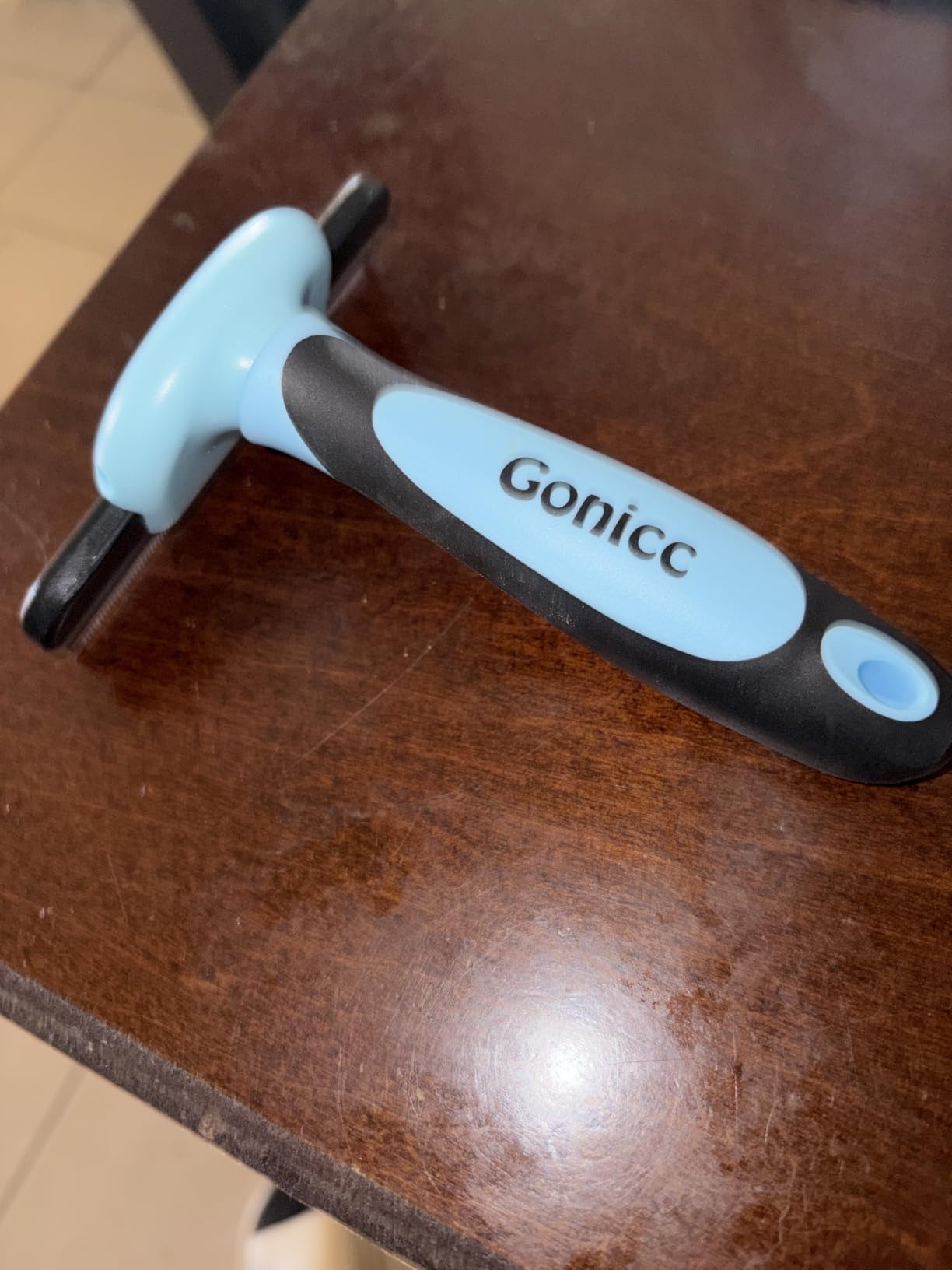 Gonicc PDT- 1001 Professional Pet De Shedding comb Tool Blue customer photo 1