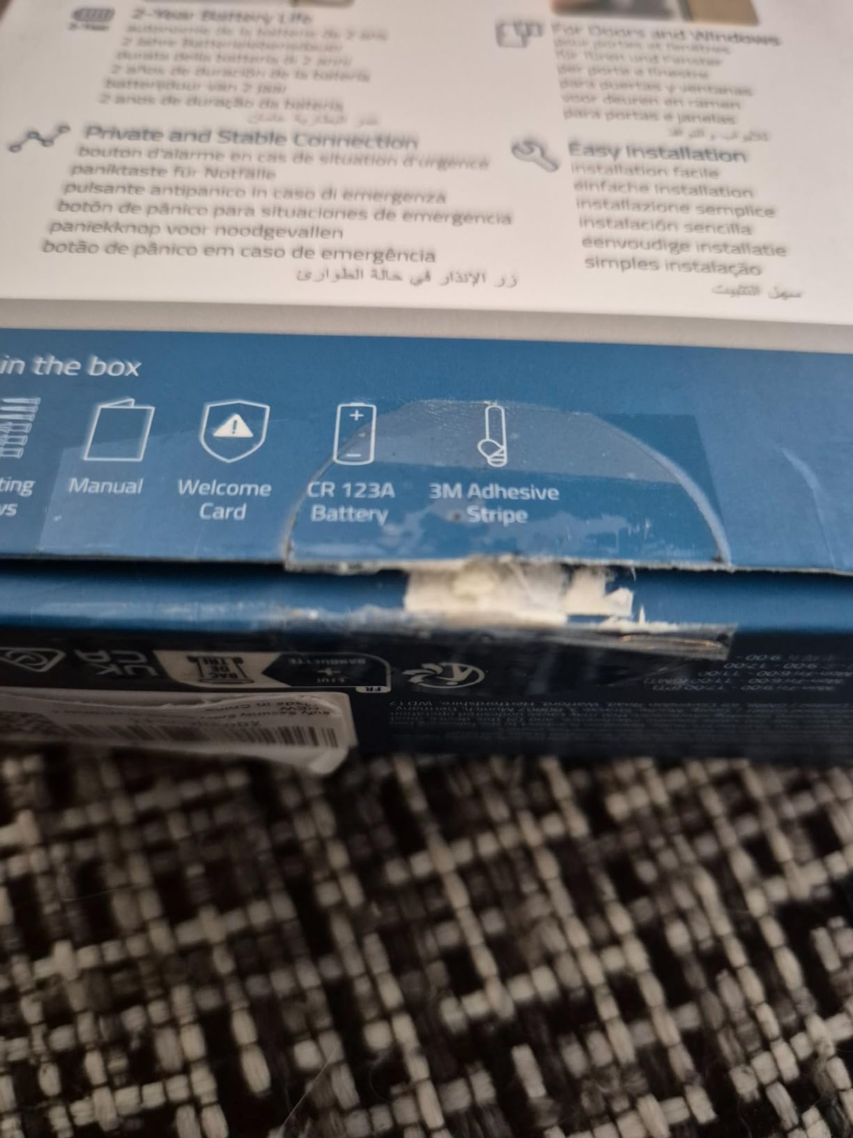 eufy Security Entry Sensor, Detects Opened and Closed Doors or Windows customer photo 2