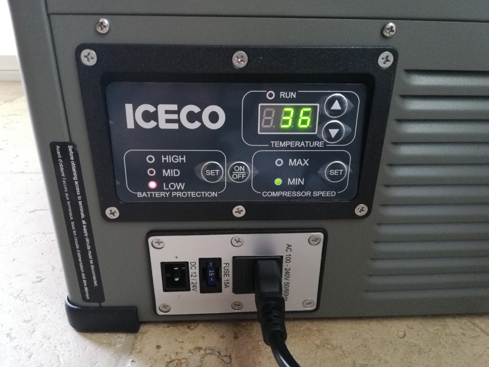 ICECO VL45 Portable Refrigerator with SECOP Compressor, 45Liters Platinum Compact Refrigerator, DC 12/24V, AC 110-240V, 0℉ to 50℉, Home & Car Use (without Insulated Cover) customer photo 2
