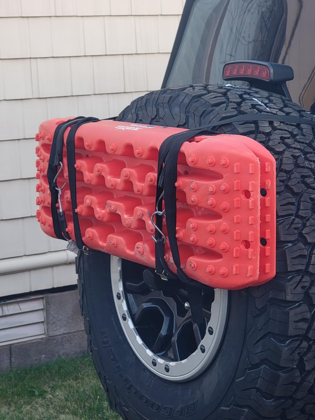 X-BULL New Recovery Traction Tracks Tire Ladder for Sand Snow Mud 4WD(Orange) customer photo 1
