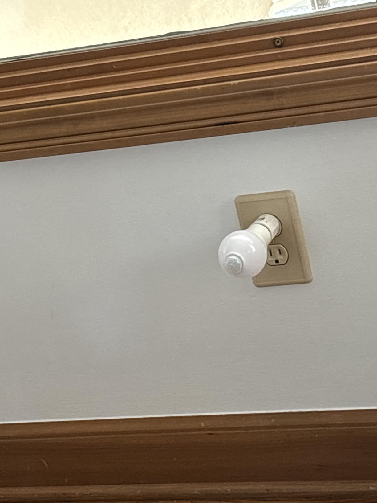GE LED+ Motion Sensor LED Light Bulbs, Outdoor Security, A21, Warm White customer photo 2