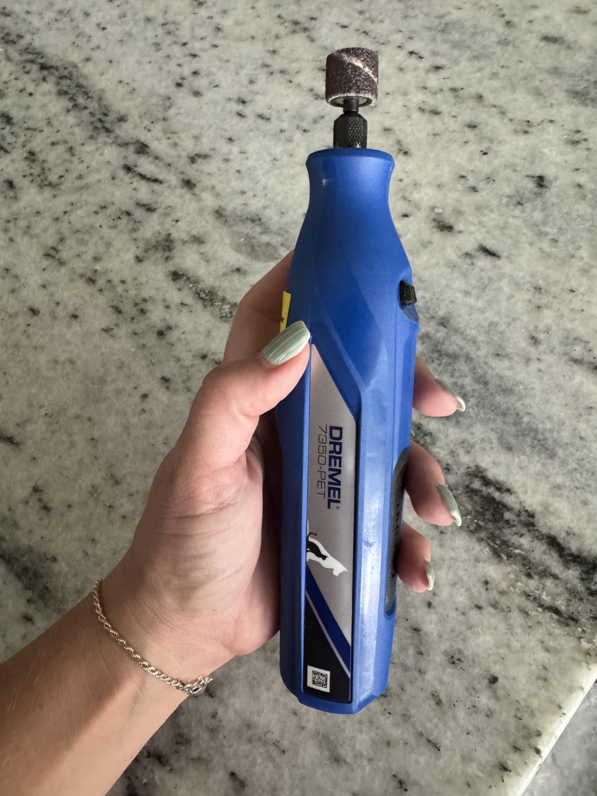 Dremel 7350-PET Dog Nail Grinder, Pet Grooming Kit for Dogs & Cats customer photo 1