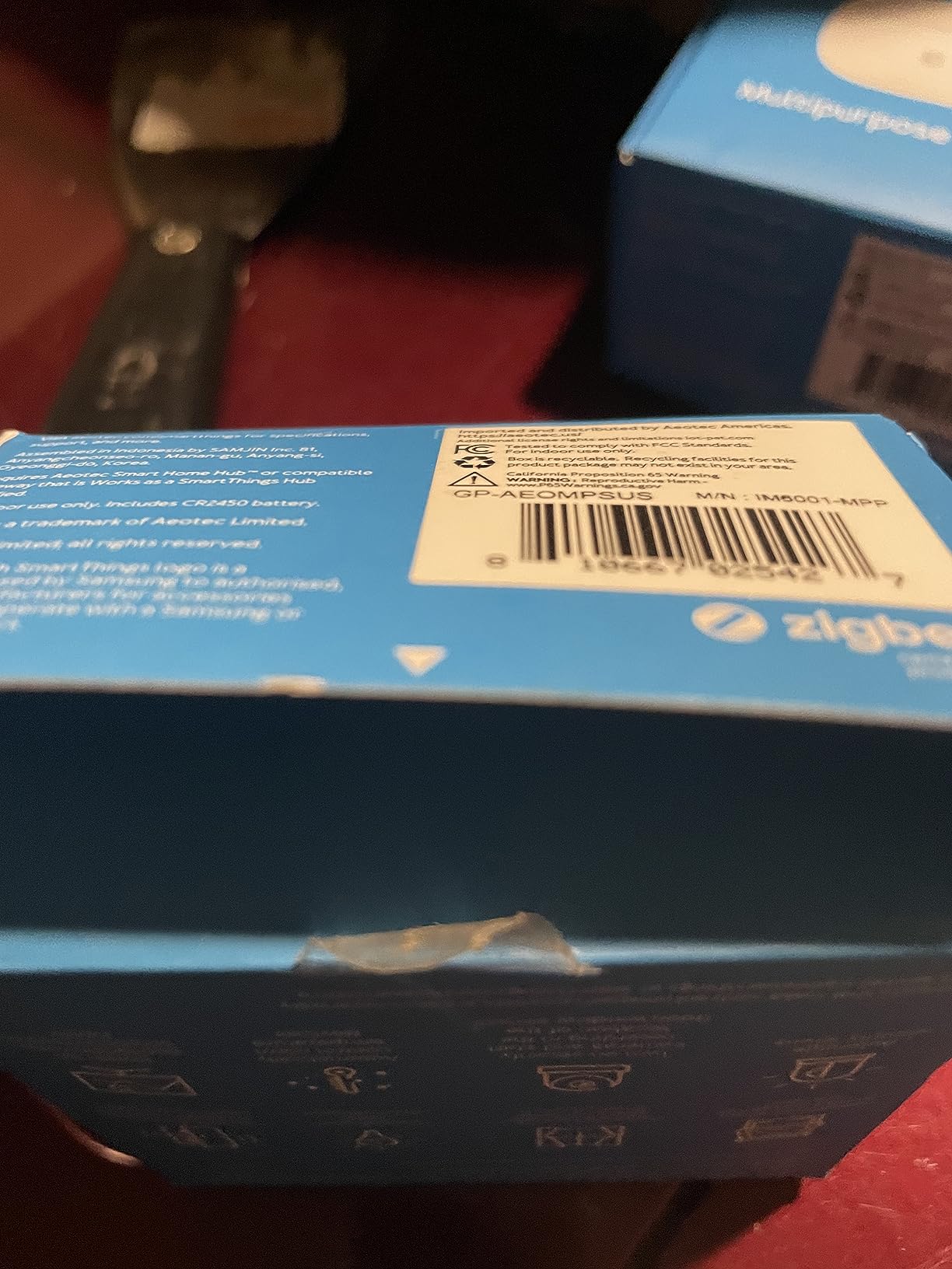 Aeotec SmartThings Multipurpose Sensor - Zigbee - Door/Window & Temperature Sensor, Perfect with Aeotec Smart Home Hub customer photo 2