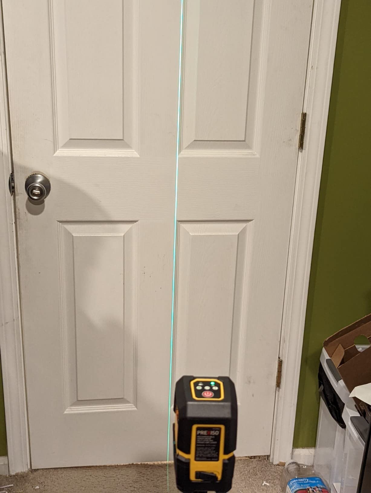 PREXISO Laser Level Self Leveling, 100Ft Rechargeable Cross Line Laser customer photo 1