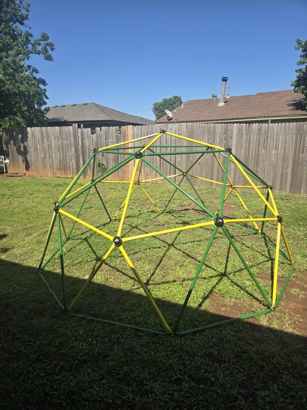 Climbing Dome Jungle Gym 6ft Outdoor Playset Kids Playground Equipment customer photo 1