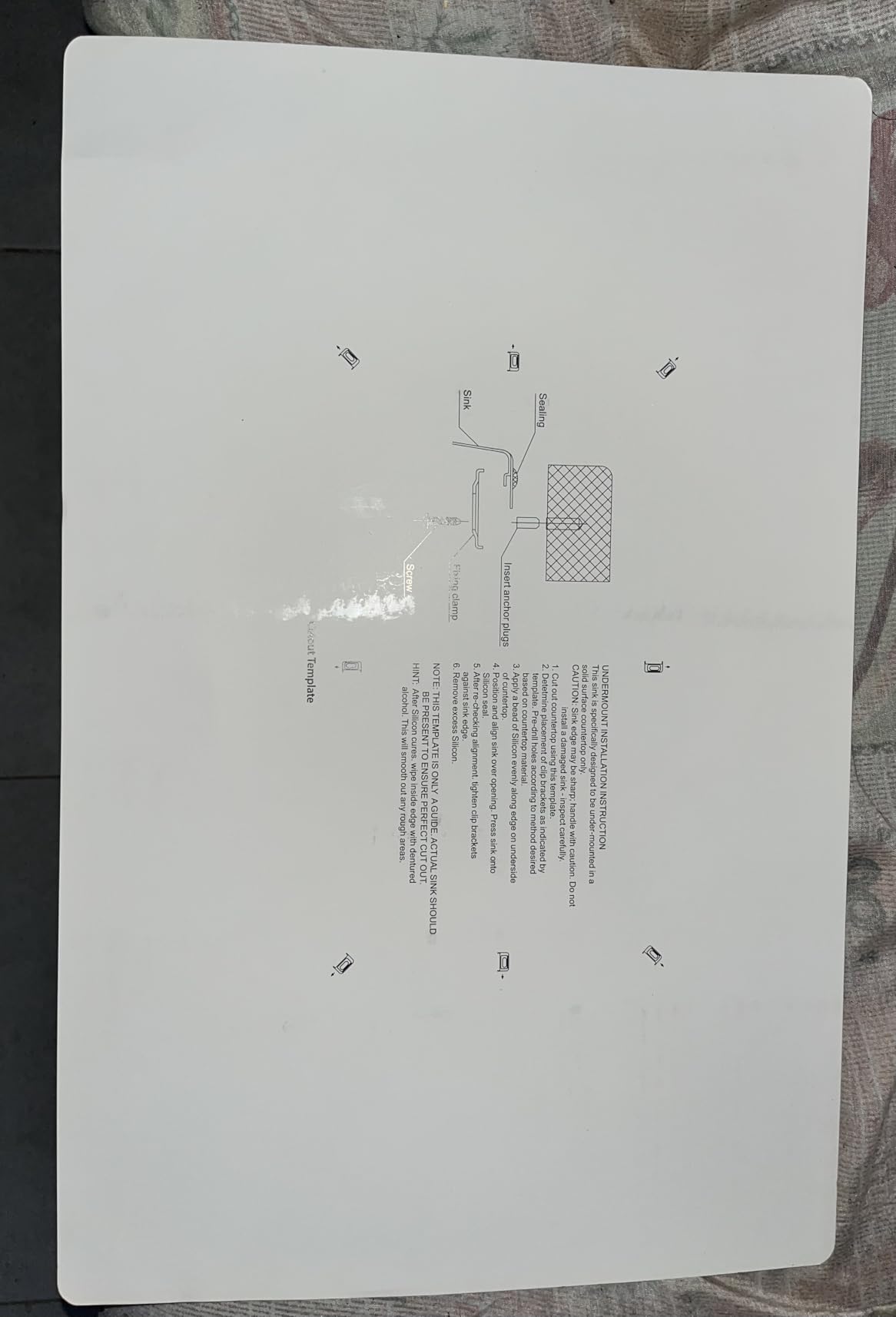MILOSEN RV Kitchen Sink, 27''×16'' 16 Gauge T304 Stainless Steel RV Sink customer photo 1