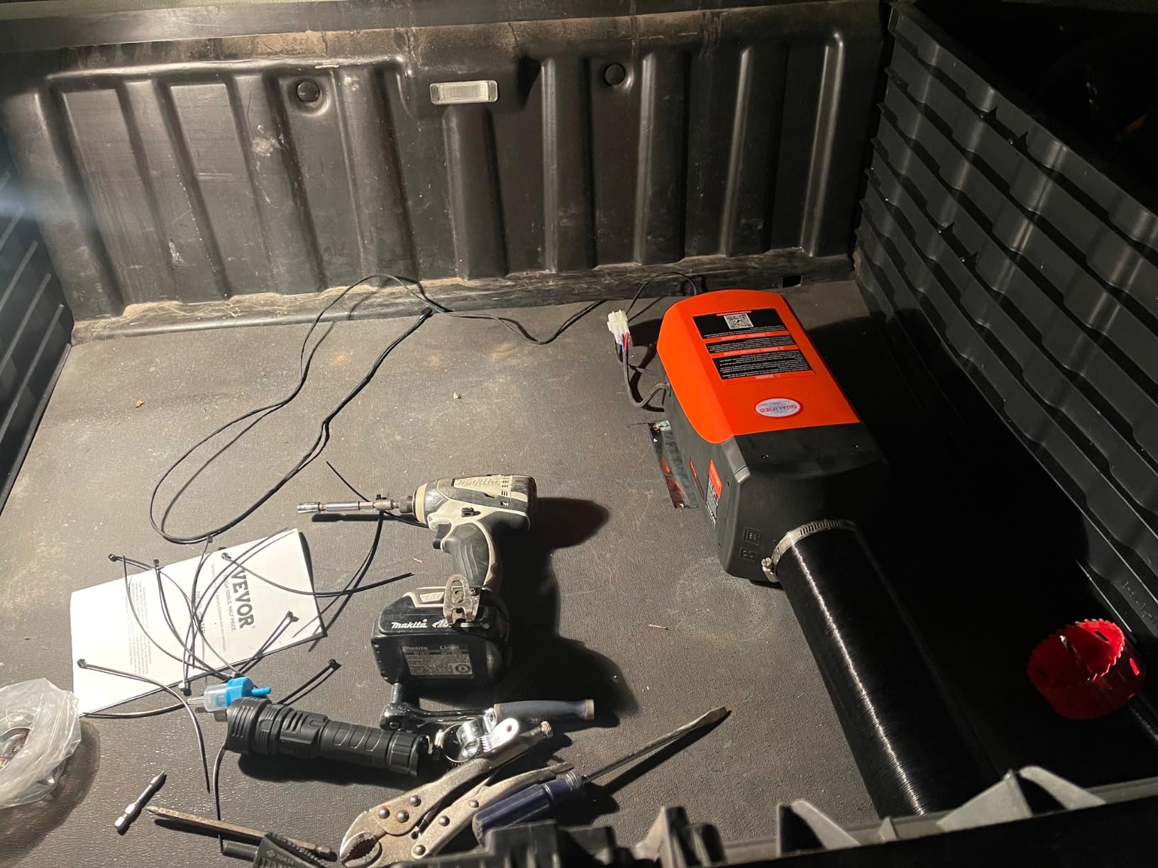 VEVOR 8KW Diesel Heater, Parking Heater with Automatic Altitude Adjustment, Max 18045 ft, Bluetooth App Control Diesel Air Heater, Remote Control and LCD, for Car SUV Trailer Camper Van Boat Garage customer photo 1