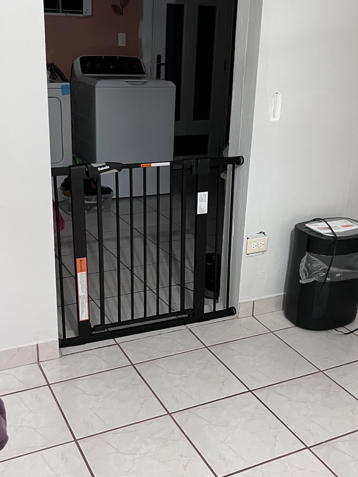Babelio Baby Gate for Stairs No Drilling, 29-48 in PressGuard Dog Gate customer photo 1