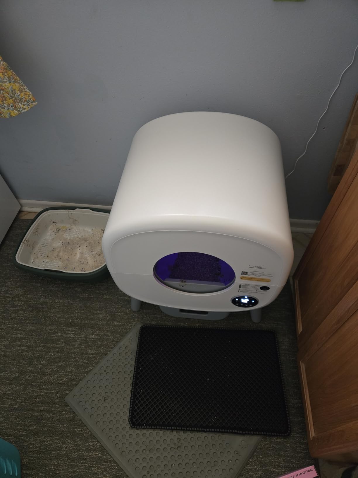 Cumrige Automatic Litter Box,Safety Sensor,App Control,95L Large Capacity customer photo 1