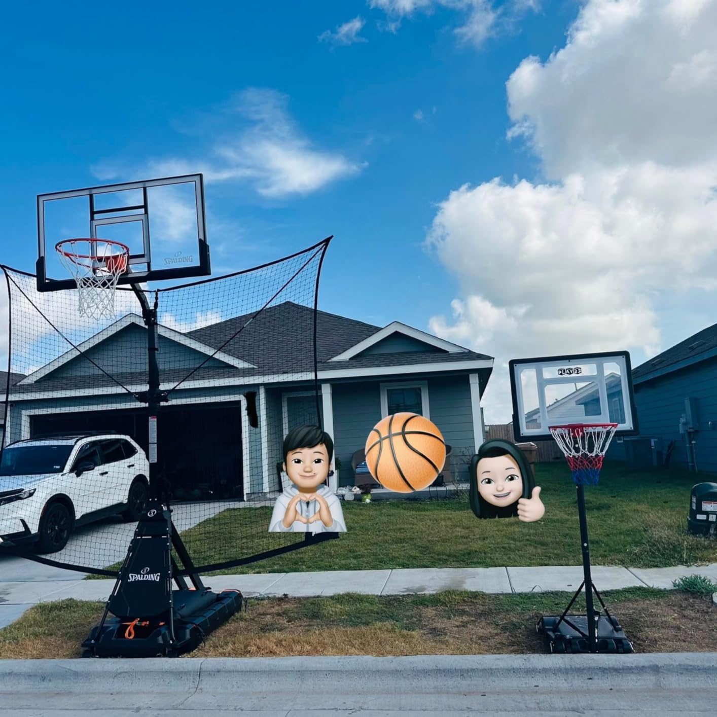 Kids Basketball Hoop Outdoor - 70-84