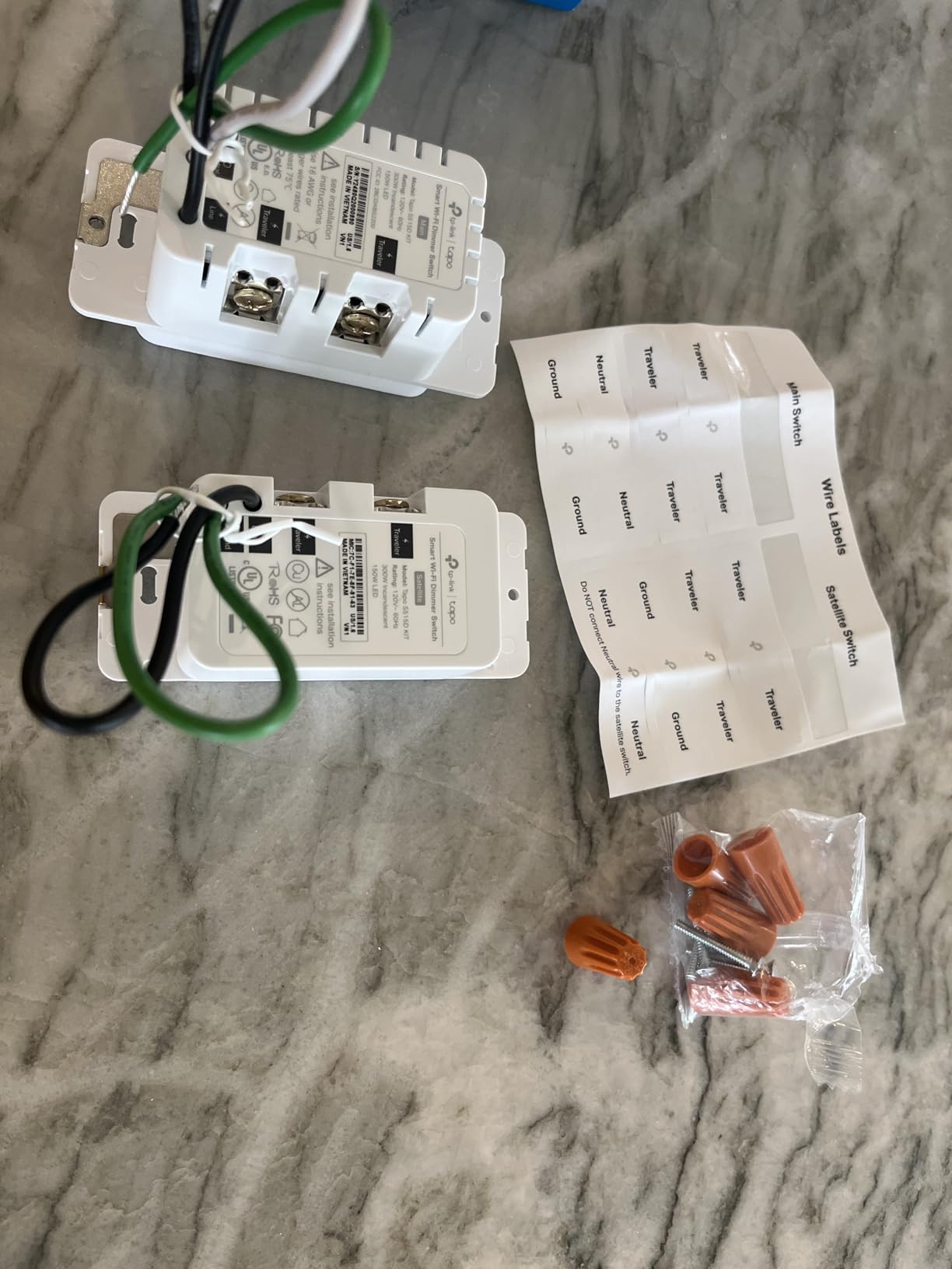 Tapo Matter Smart 3-Way Dimmer Switch Kit, S515D KIT customer photo 1