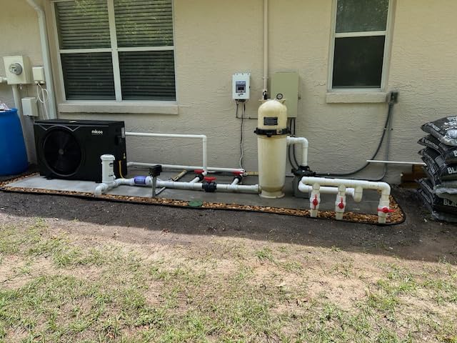 MICOE 35000 BTU Pool Heat Pump, Inverter Pool Heater for Above Ground Pools customer photo 2