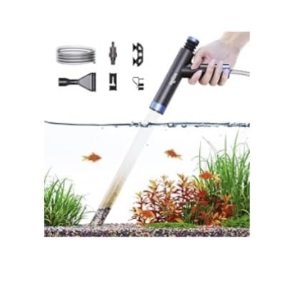 SEAOURA Aquarium Vacuum Gravel Cleaner Adjustable Fish Tank Siphon Cleaner customer photo 2