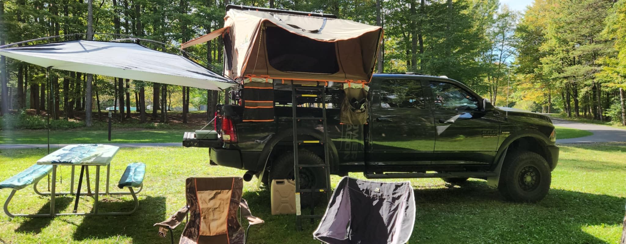 MoonShade Portable Awning for Vans, Cars, Campers and More, Large 9' x 7' customer photo 2