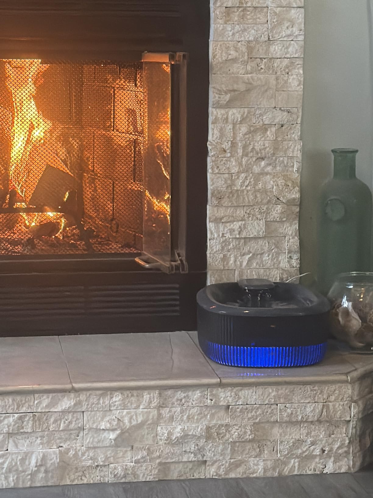 WOPET Wireless Dog Water Fountain for Large Dogs, 6L/205oz Dog Water Bowl Dispenser with 5000mAh Battery Operated, W600 Pro Cordless Pet Fountain for Dogs&Cats with Motion Sensor, Ultra Quiet Pump customer photo 1