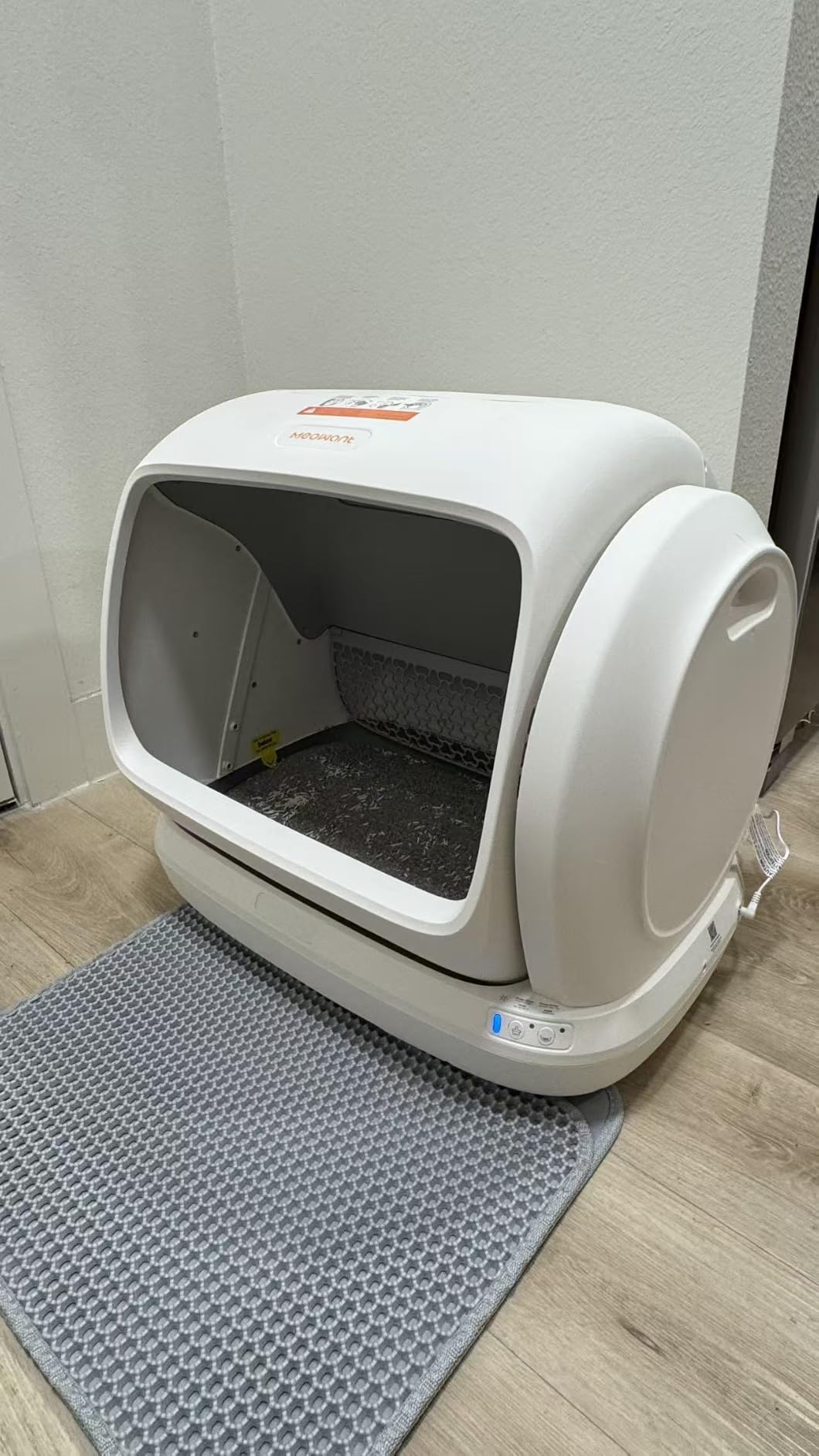 Meowant Self-Cleaning Cat Litter Box, 106L Large Capacity for Multiple Cats customer photo 1