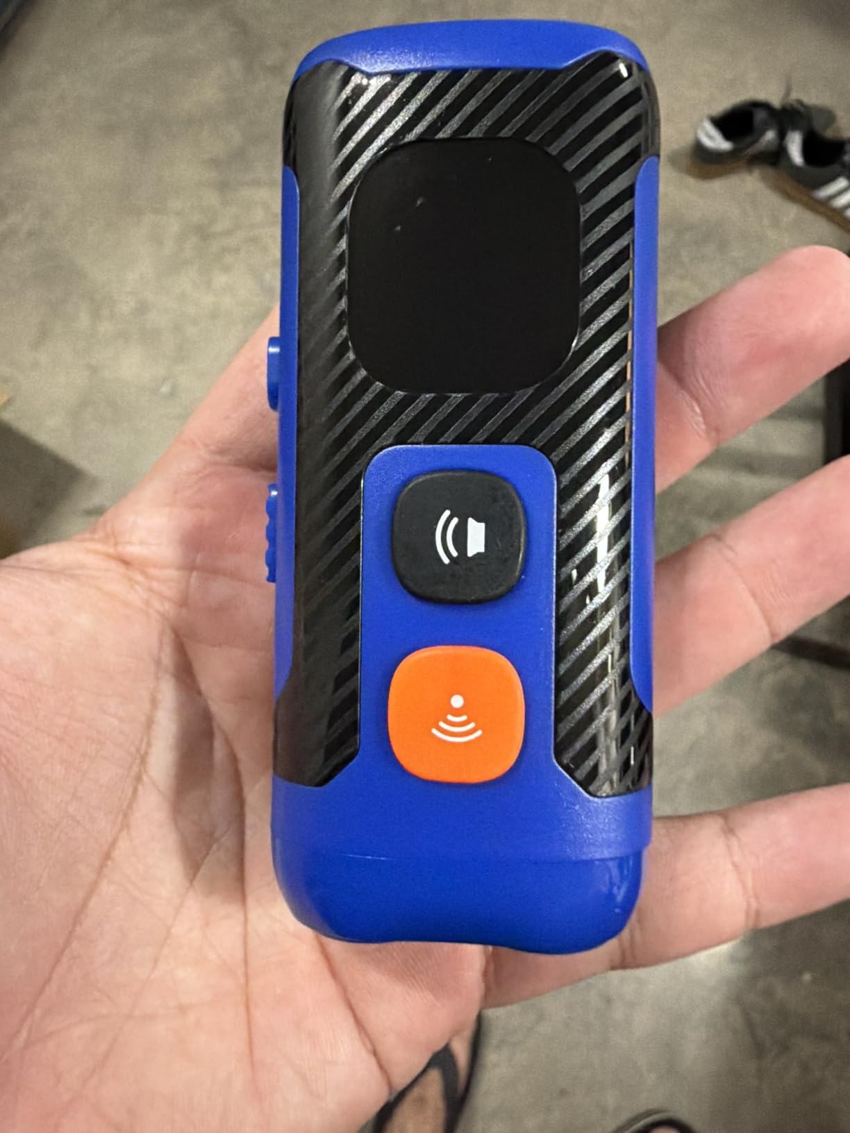 Dog Bark Deterrent Devices, Anti Barking Device for Dogs – Dual Ultrasonic (Fixed 25 kHz/Adaptive 20-30 kHz), Up to 50 FT Bark Control, Humanely Stops Neighbor’s & Own Dog Barking (Blue) customer photo 2
