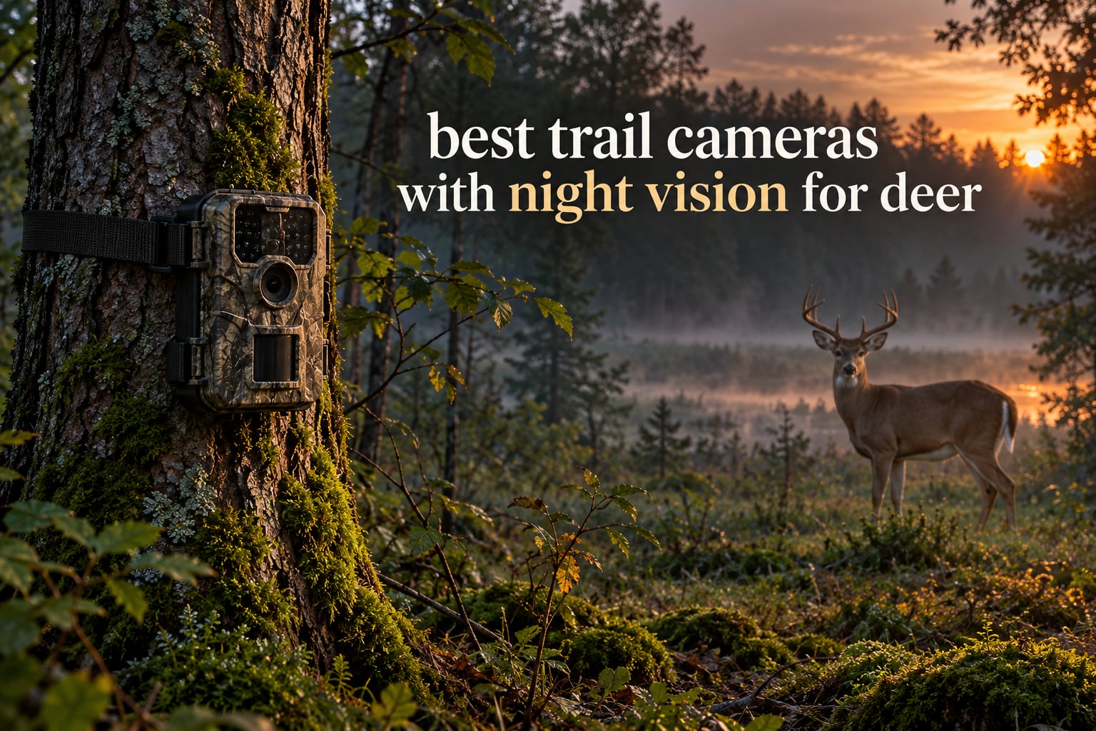 best trail cameras with night vision for deer